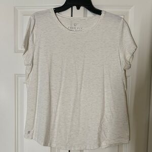 Free Fly Apparel Cream Short Sleeve Tee